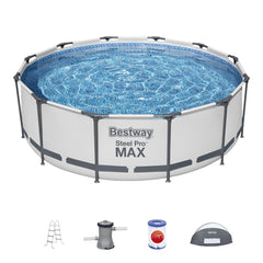 Bestway Steel Pro MAX Round Pool Set with Enclosure 3.66 m x 1.00 m
