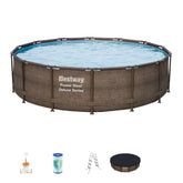 Bestway Power Steel Round Deluxe Pool Set 4.27 x 1.07m