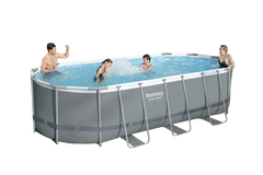 Bestway Power Steel Oval Pool Set 5.49m x 2.74m x 1.22m