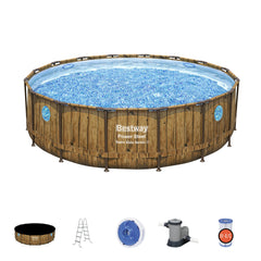 Bestway Power Steel Swim Vista Series Round Pool Set 4.88m x 1.22m