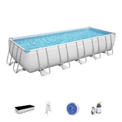 Bestway Power Steel Rectangular Poolset 640 x 274 x 132cm