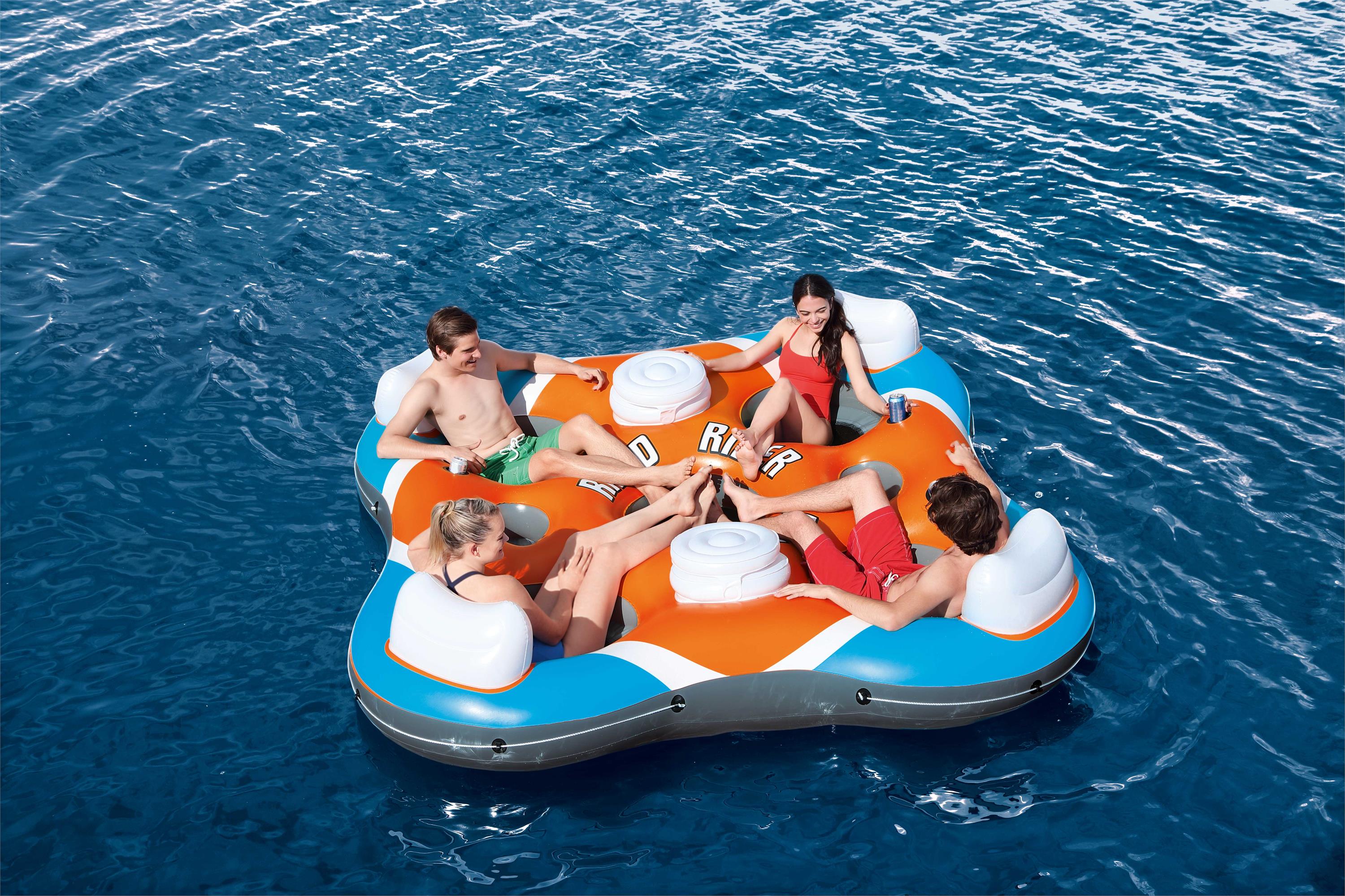 Bestway Hydro-Force Rapid Rider Quad Inflatable Tube 257 x 257cm