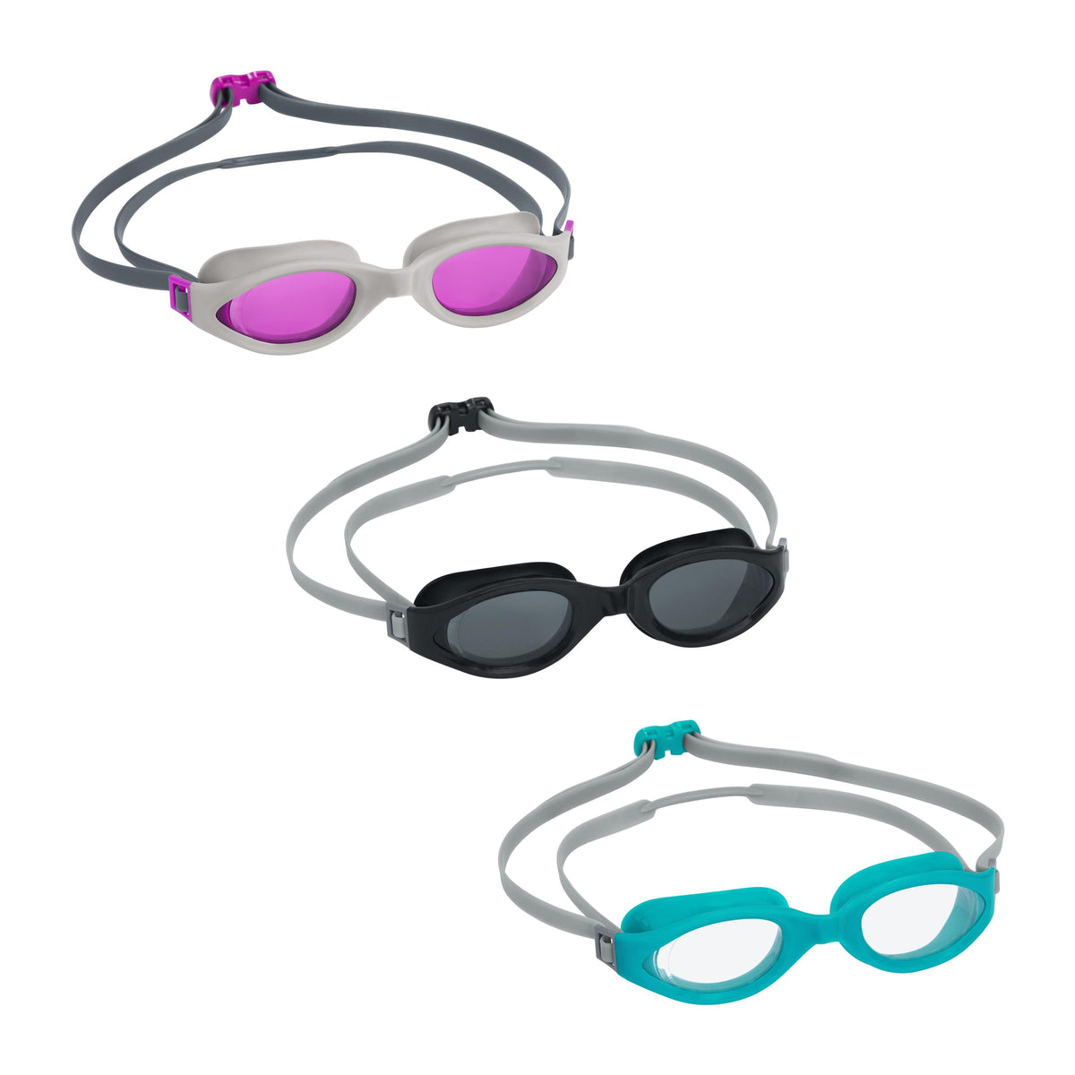 Bestway HydroSwim IX-1400 Goggles 3-Pack
