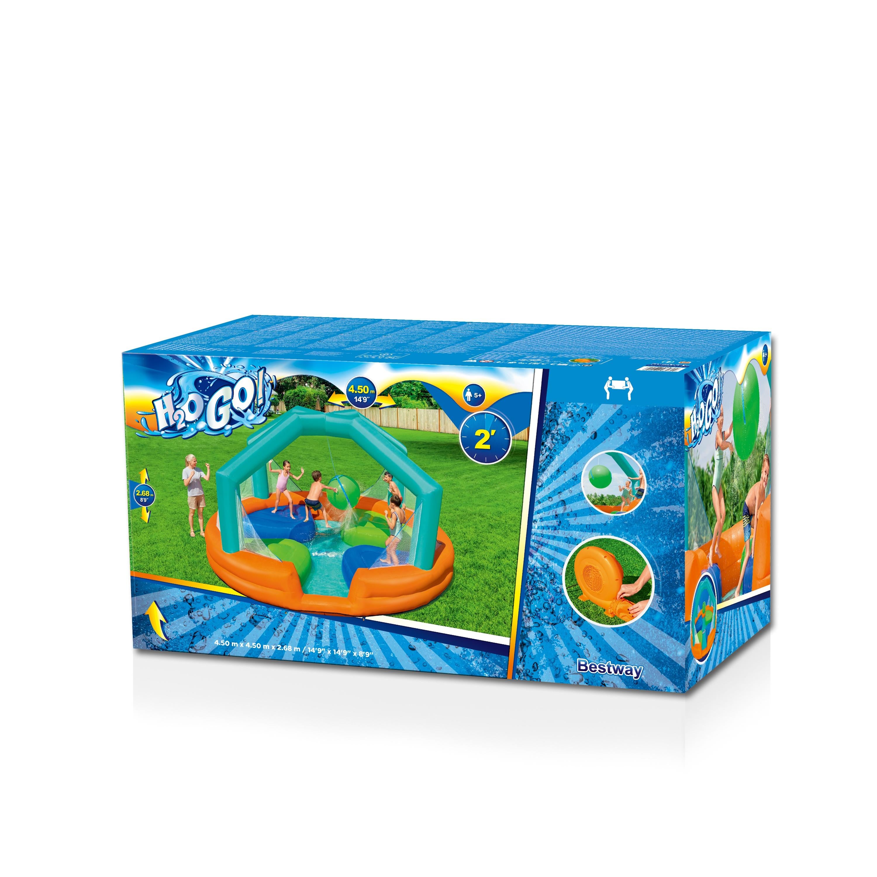 Bestway H2OGO! Dodge & Drench Water Park 450x450x268cm