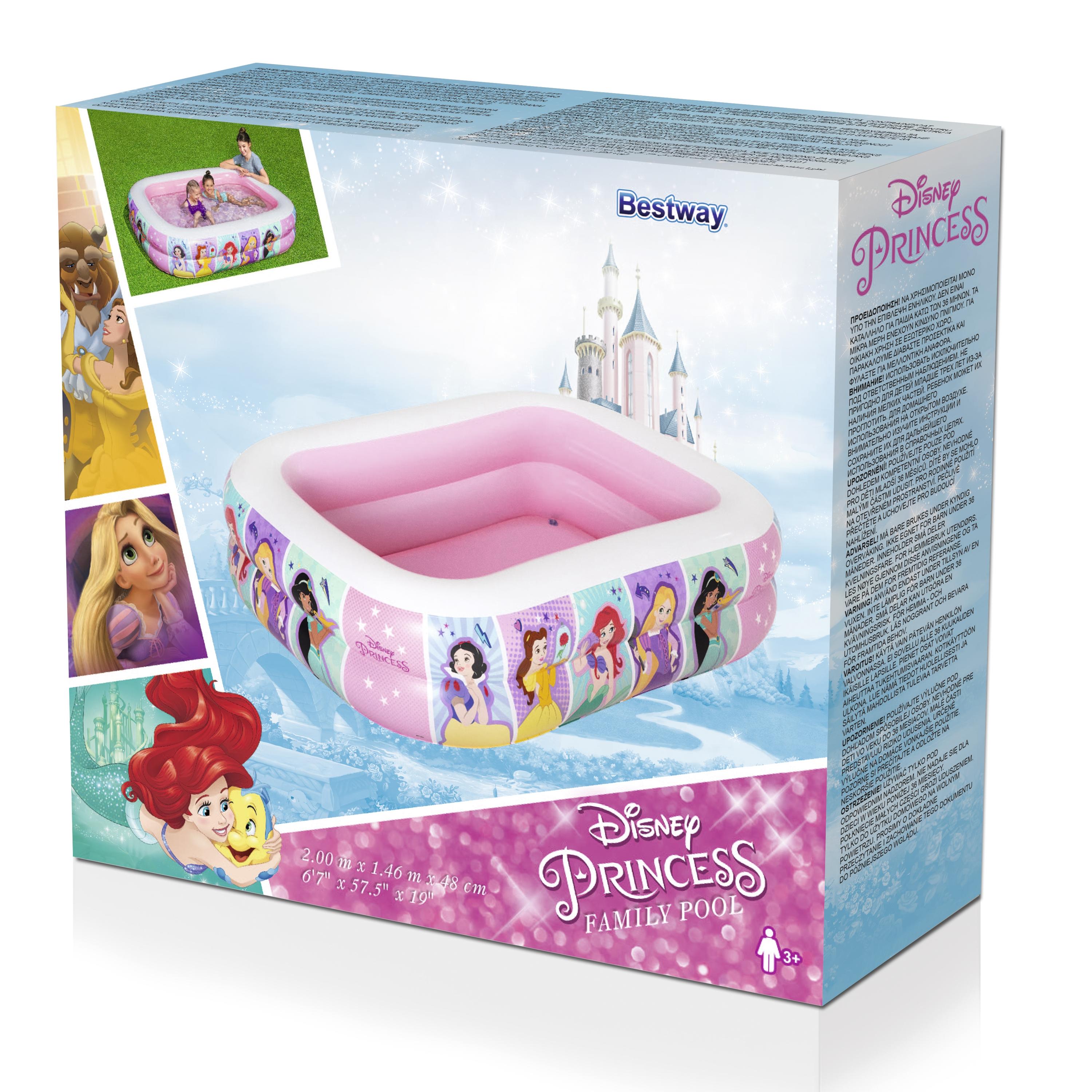 Bestway Family Pool Disney Princess 201x150x51cm