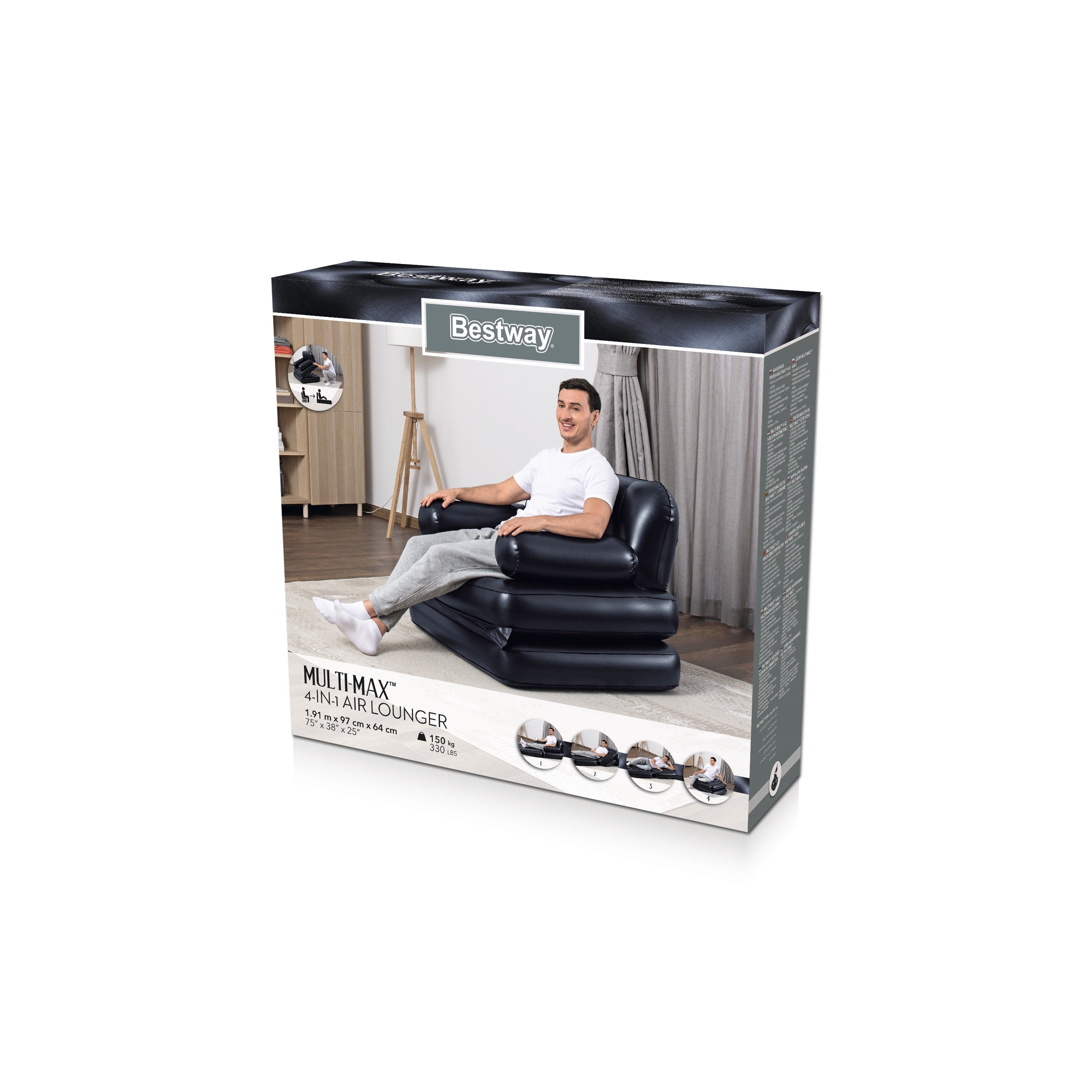 Bestway Couch Single 4-in-1 191x97x64cm