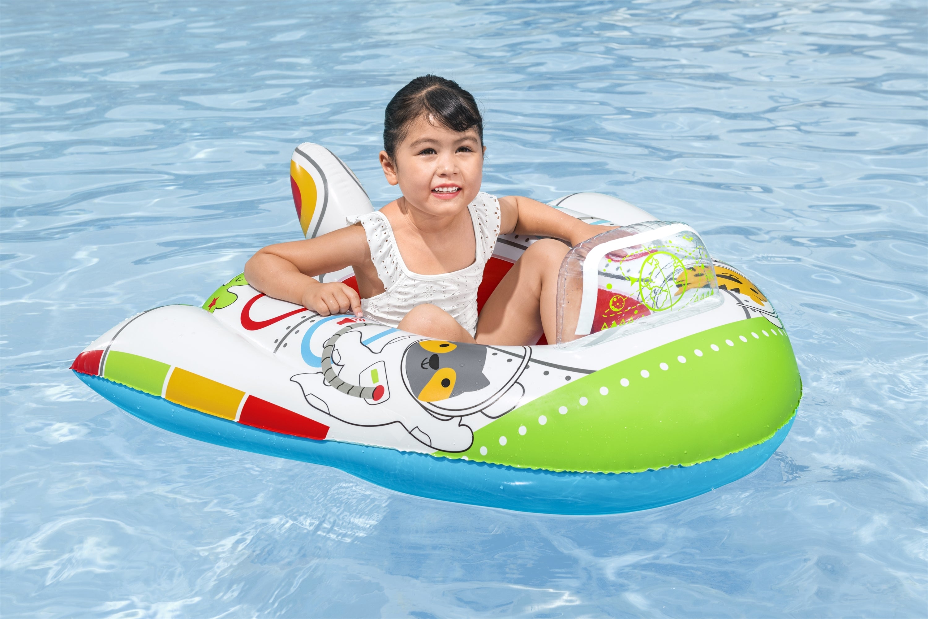 Bestway Boat Funspeakers Spaceship Battery Operated