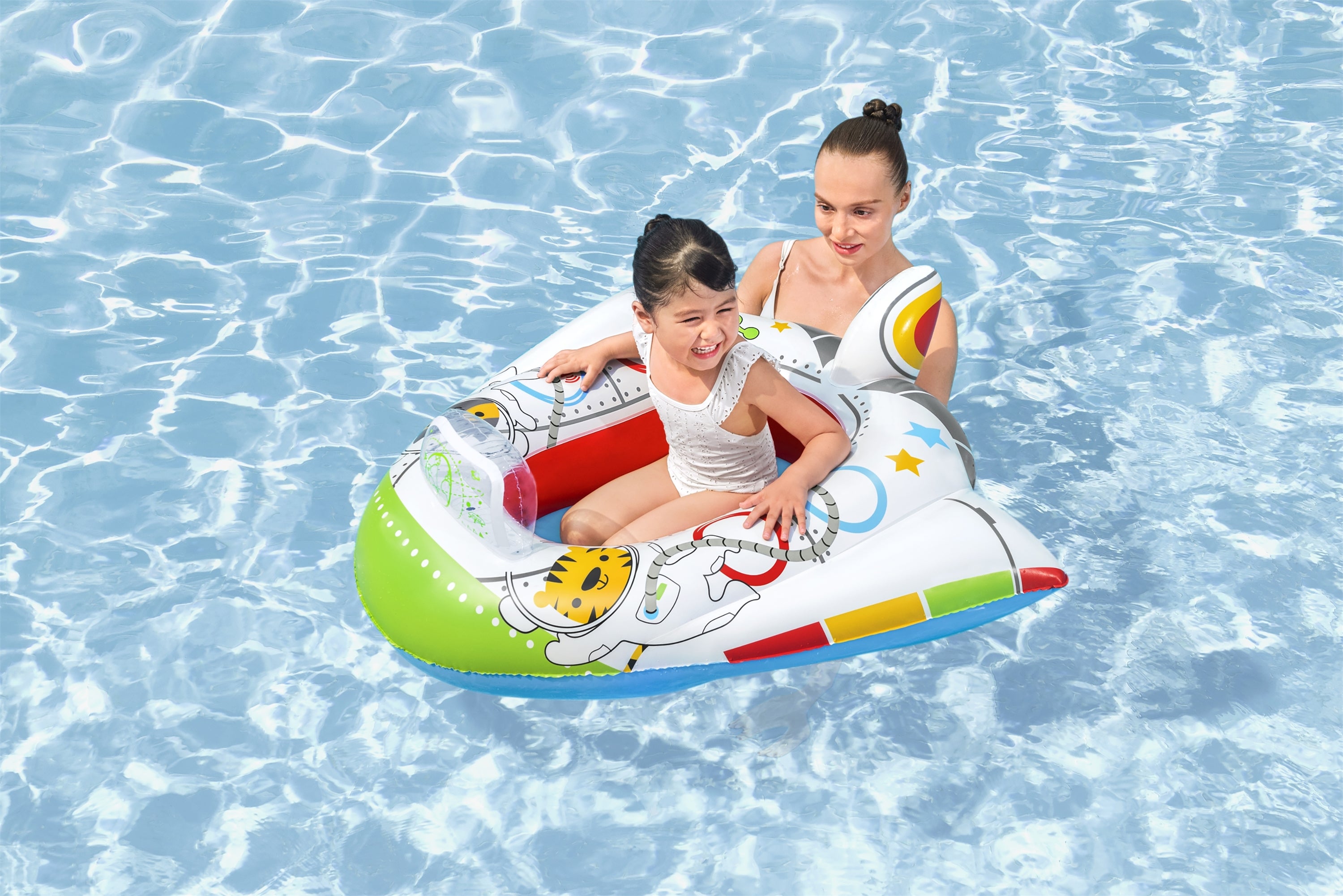 Bestway Boat Funspeakers Spaceship Battery Operated