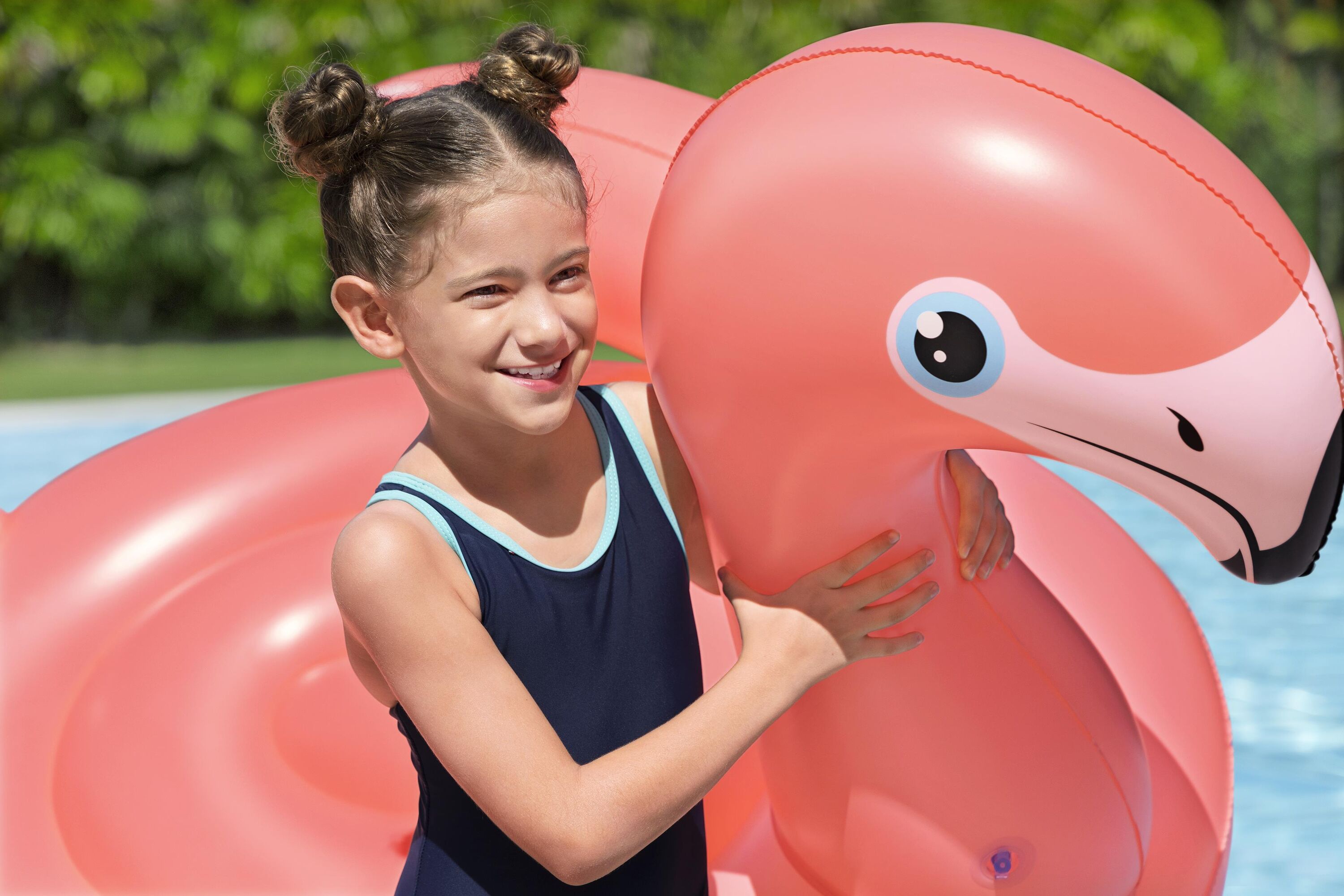 Bestway Rider Fancy Flamingo 138X107cm