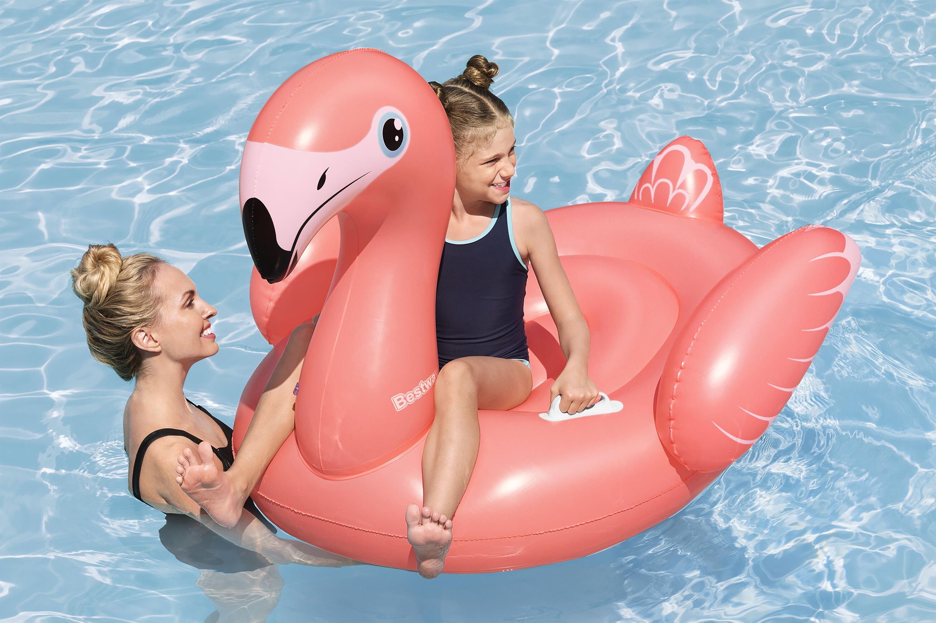 Bestway Rider Fancy Flamingo 138X107cm