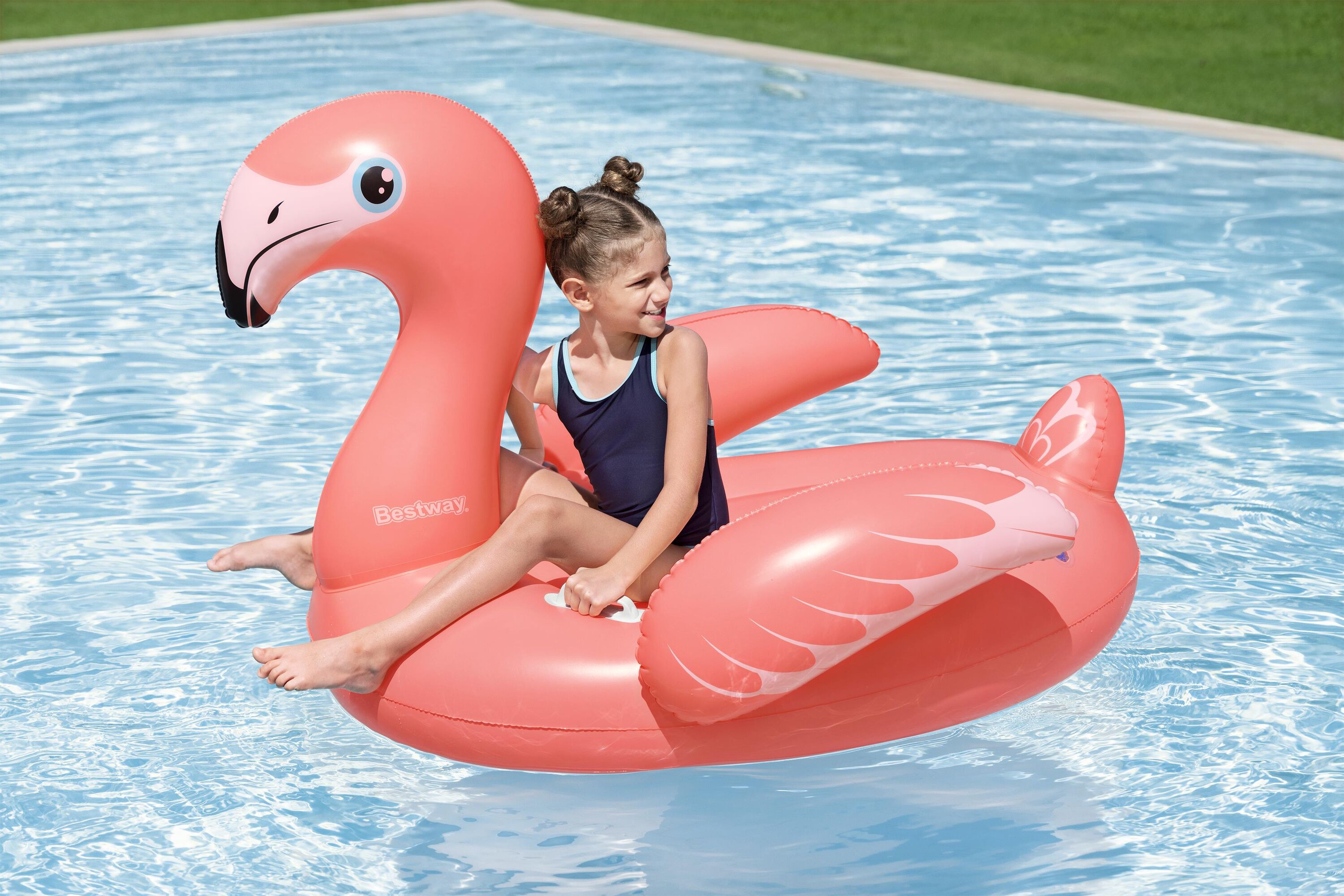 Bestway Rider Fancy Flamingo 138X107cm