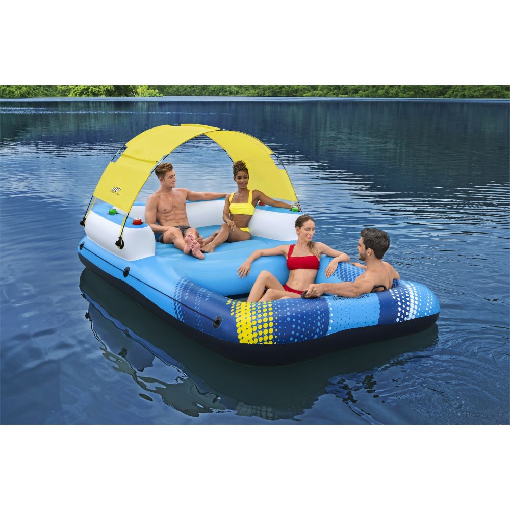 Bestway Hydro-Force Summer Oasis Inflatable Island 320x198cm