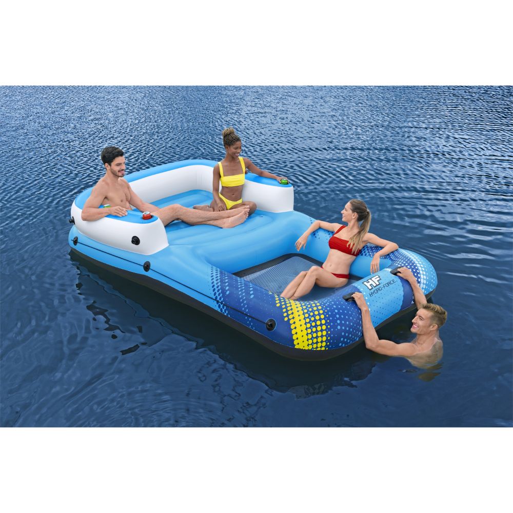 Bestway Hydro-Force Summer Oasis Inflatable Island 320x198cm