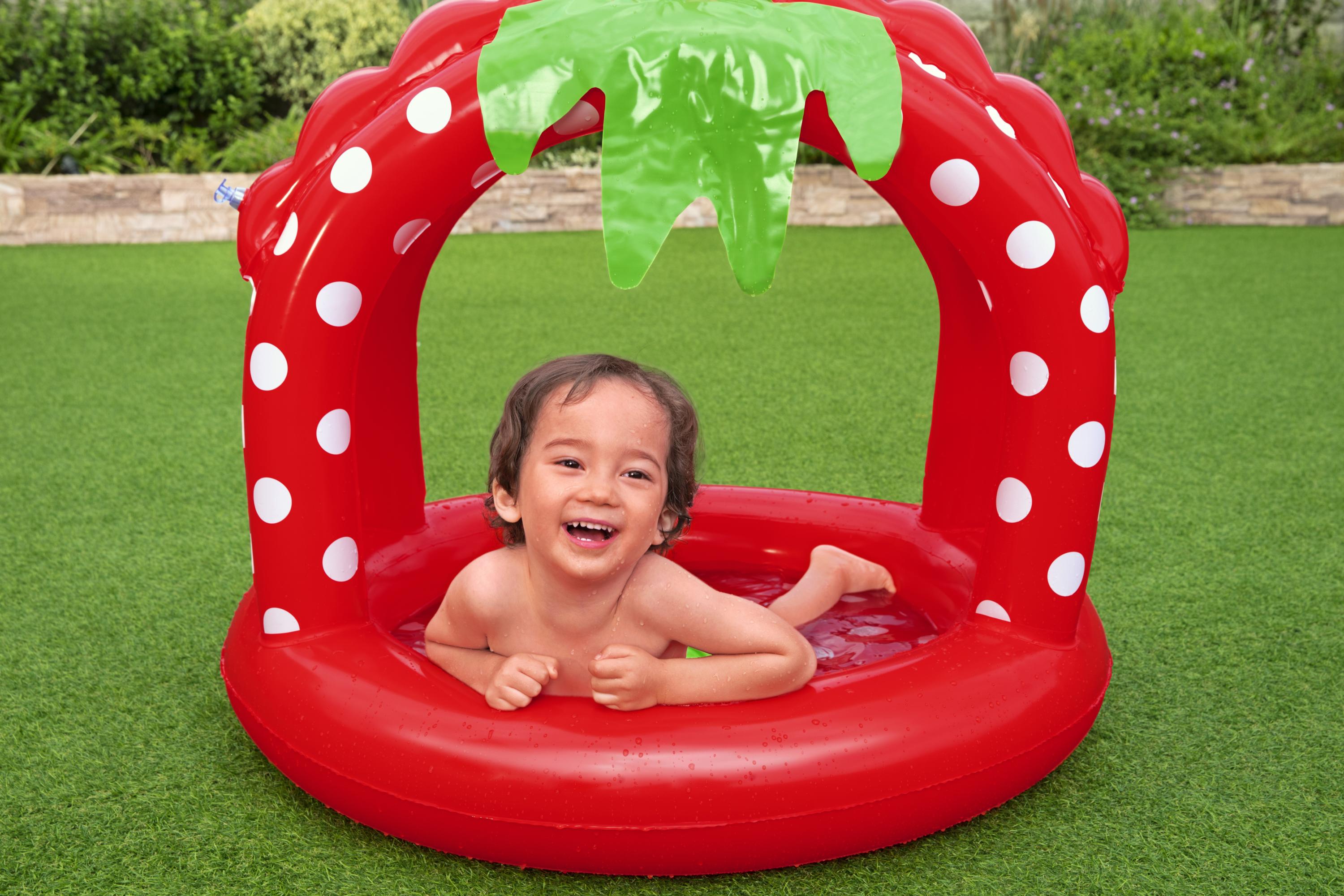 Bestway Baby Pool Very Berry 91x91x91cm