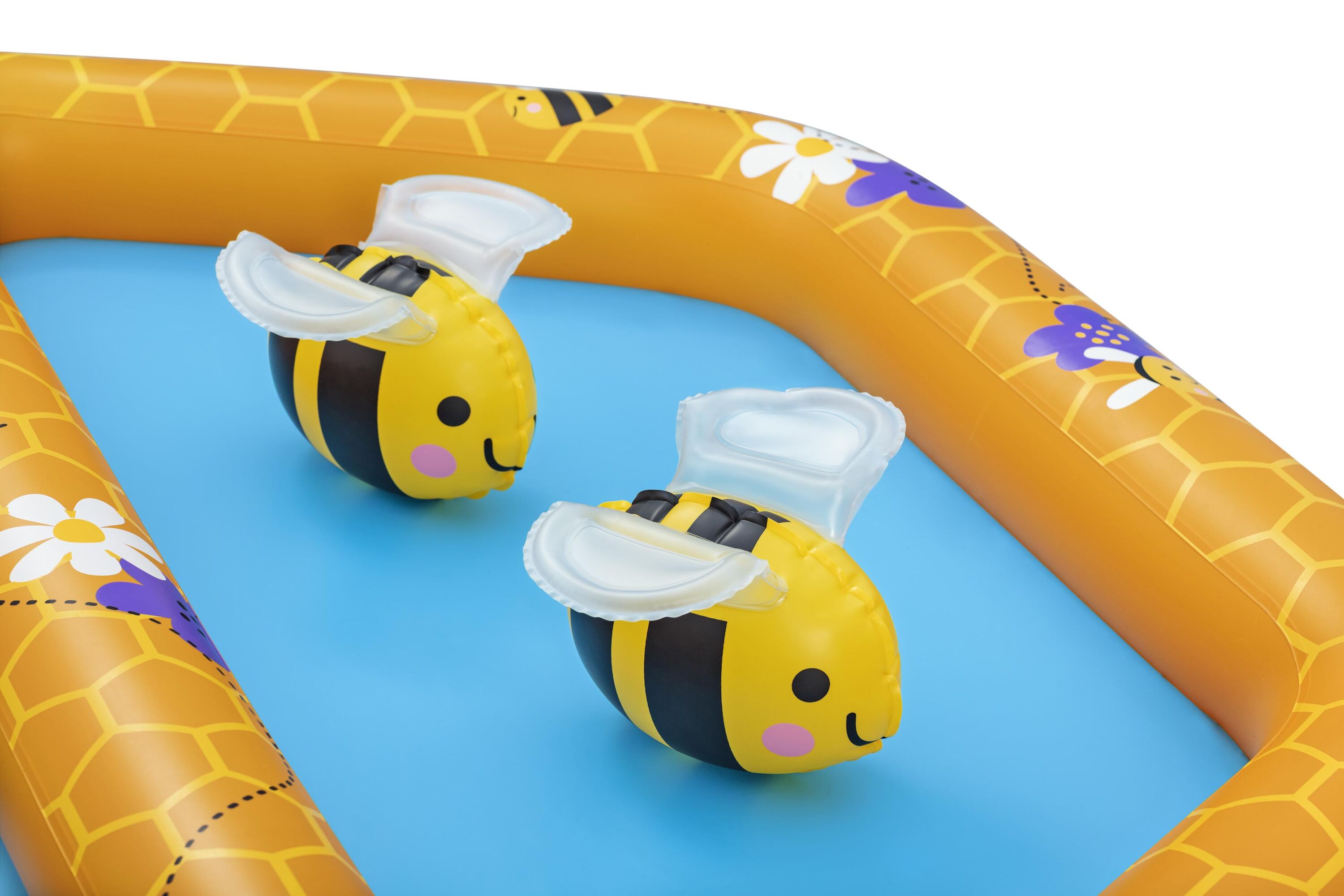 Bestway Lil Beehive Pool & Ball Pit 127x119 cm  2-in-1 Toddler Water & Ball Play
