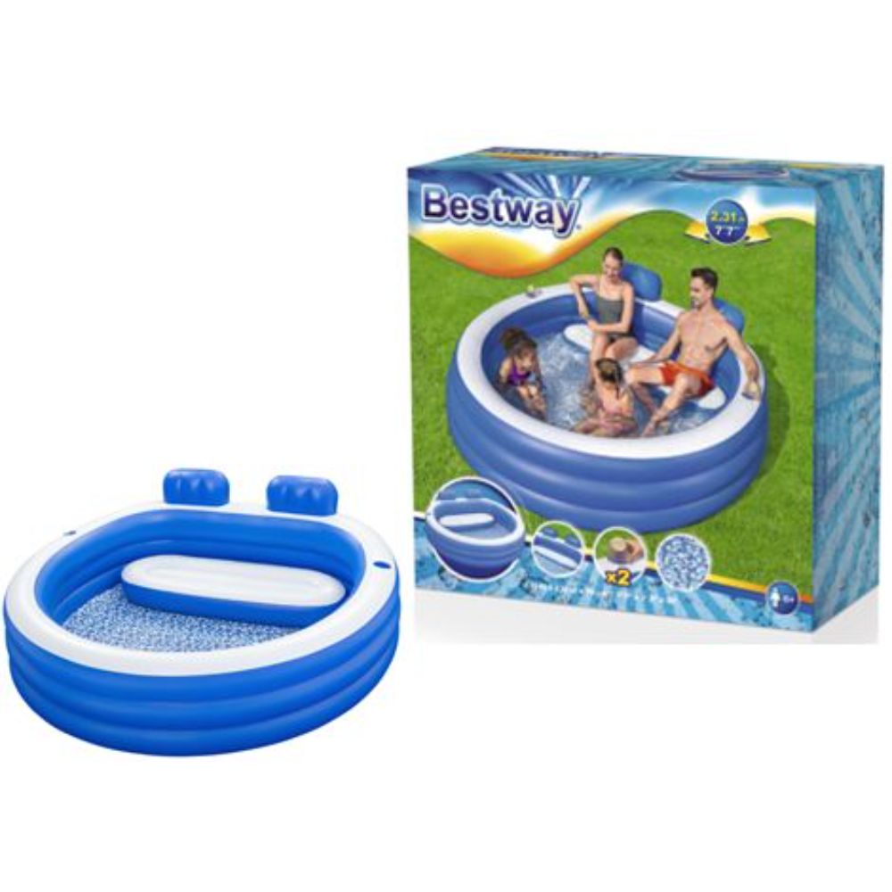 Bestway Family Pool Splash Paradise 231x219x79cm