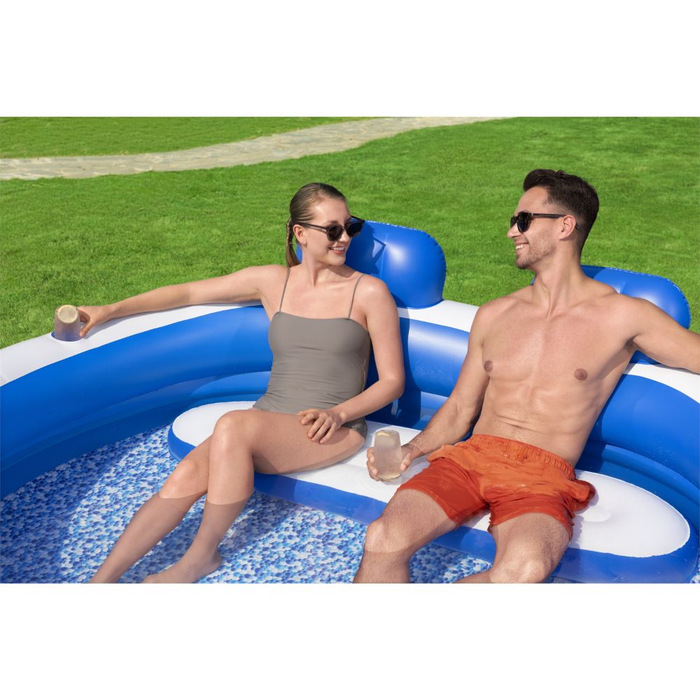 Bestway Family Pool Splash Paradise 231x219x79cm