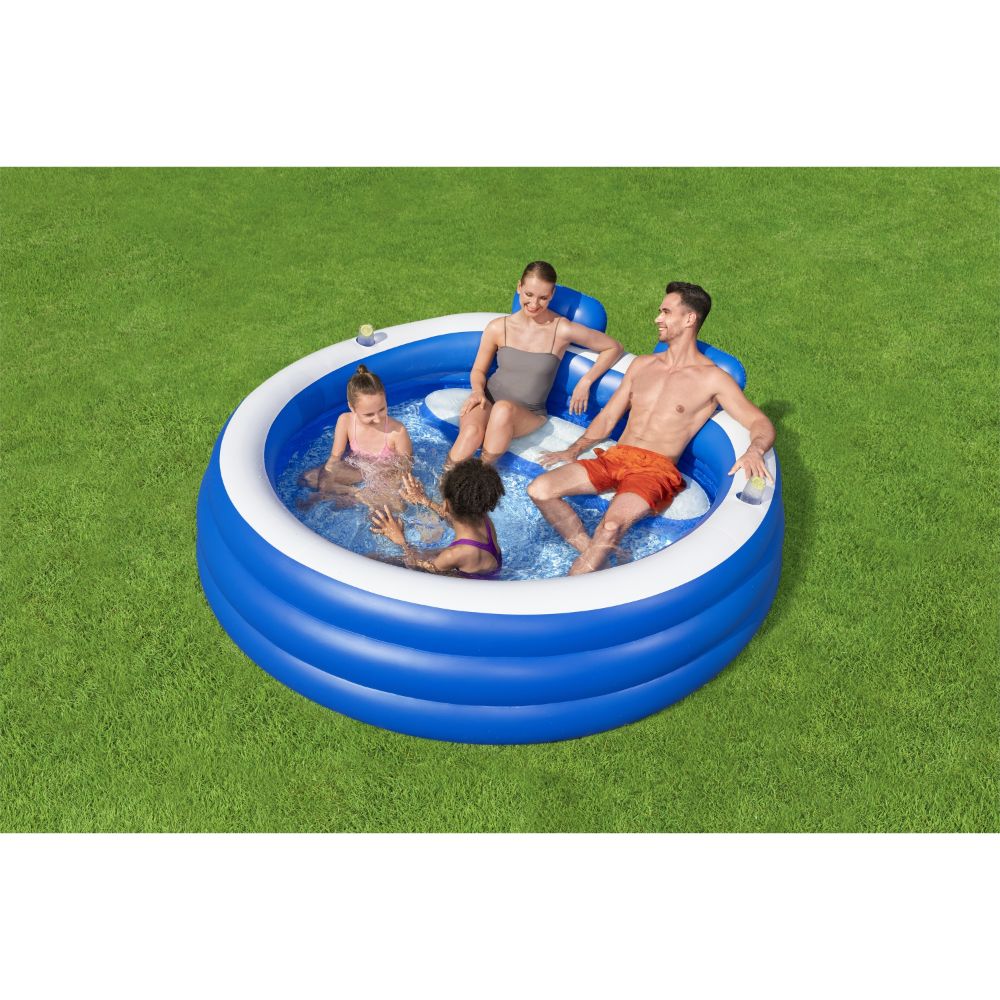 Bestway Family Pool Splash Paradise 231x219x79cm