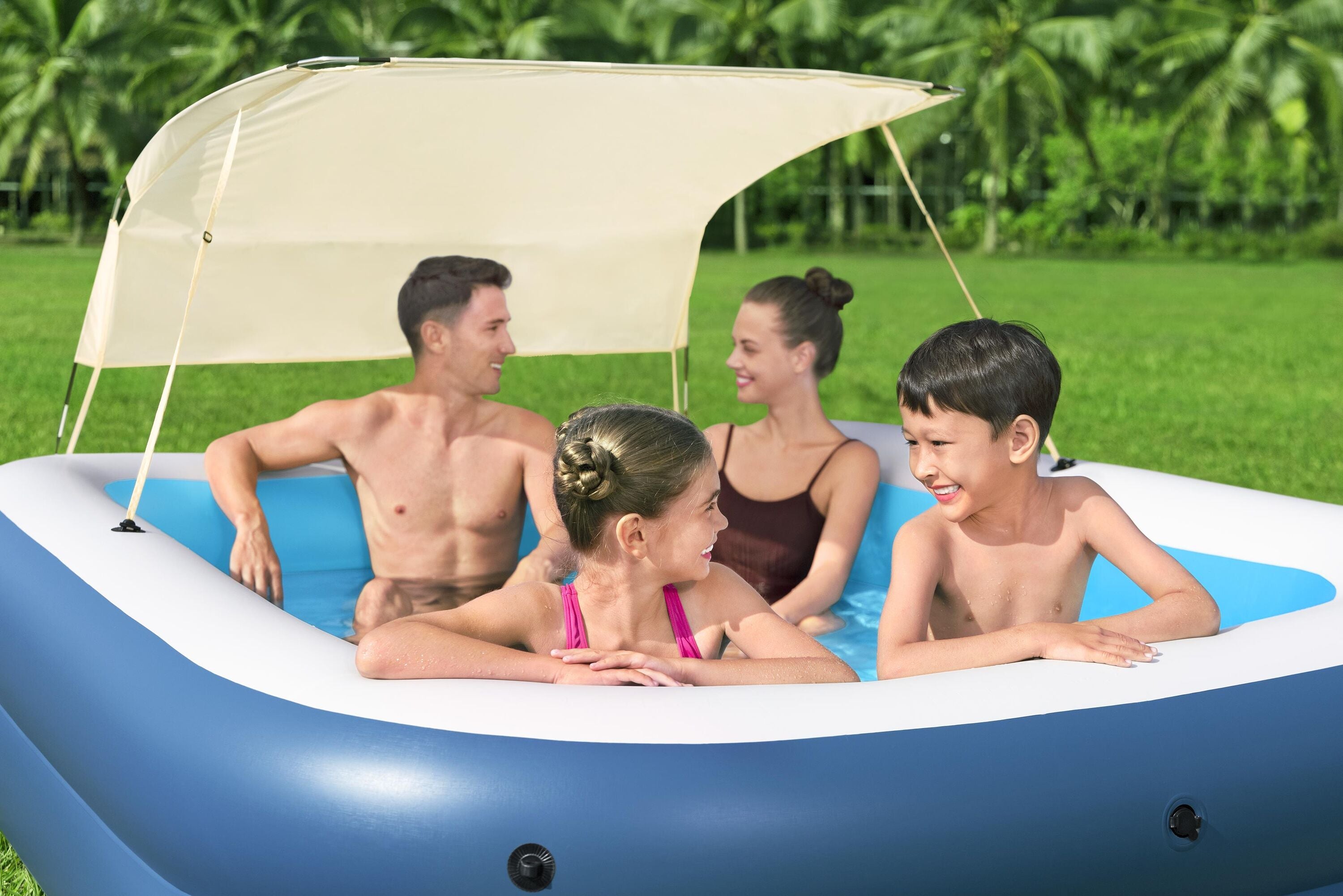 Bestway Pool Summer Bliss Shaded254x178x140cm