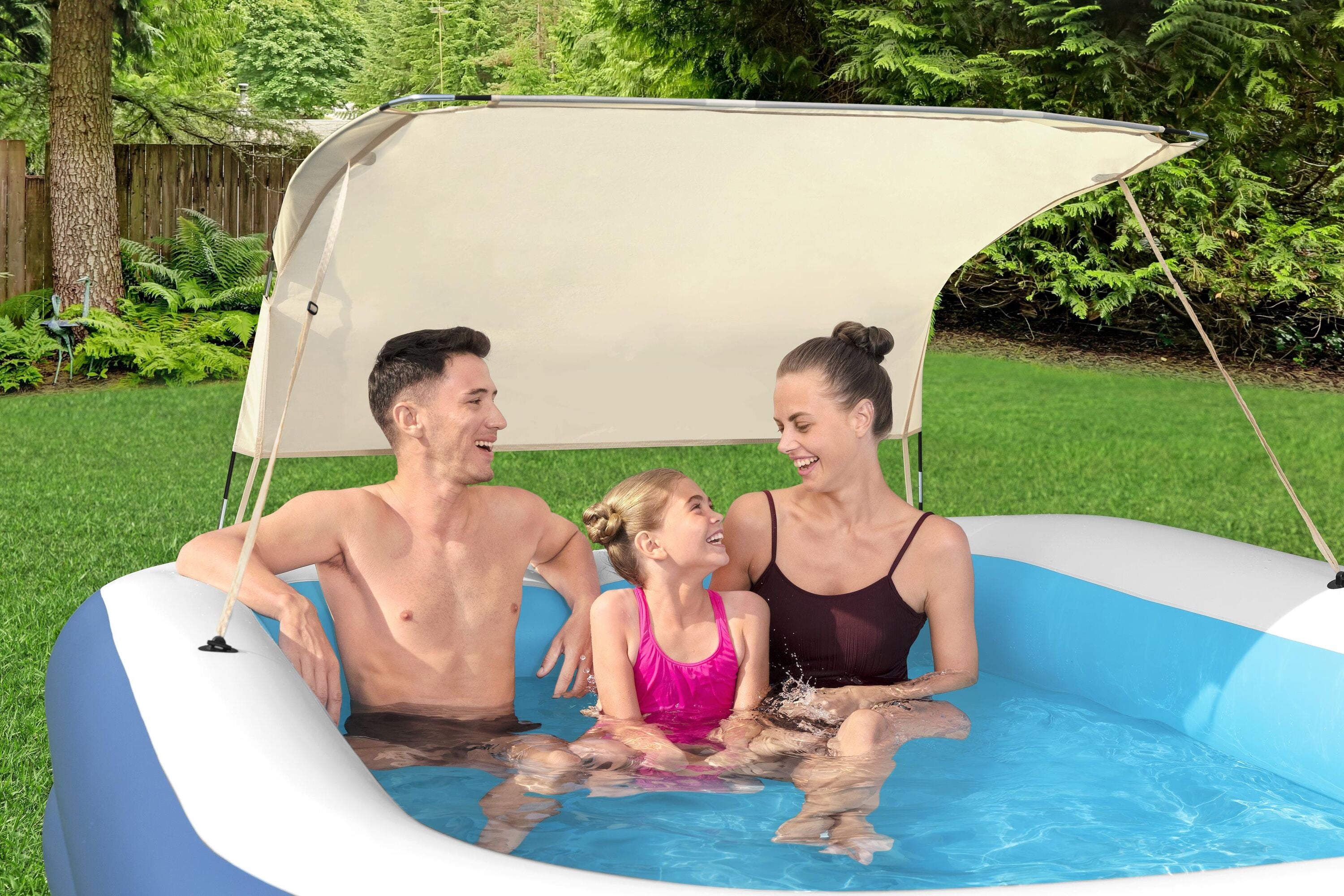 Bestway Pool Summer Bliss Shaded254x178x140cm
