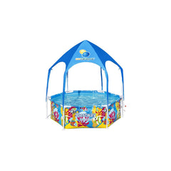 Bestway Steel Pro UV Careful Splash-in-Shade Round Above Ground Pool 1.83 m x 51 cm