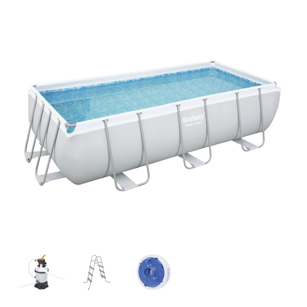 Bestway  Power Steel Sf Rectangular 404X201X100Cm