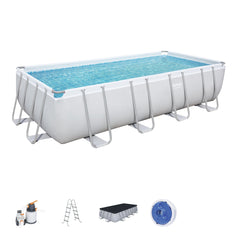 Bestway Power Steel Rectangular Pool Set 549 x 274 x 122cm