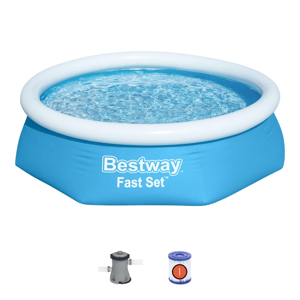 Bestway Fast Set Round  Pool Set 2.44m x 61cm