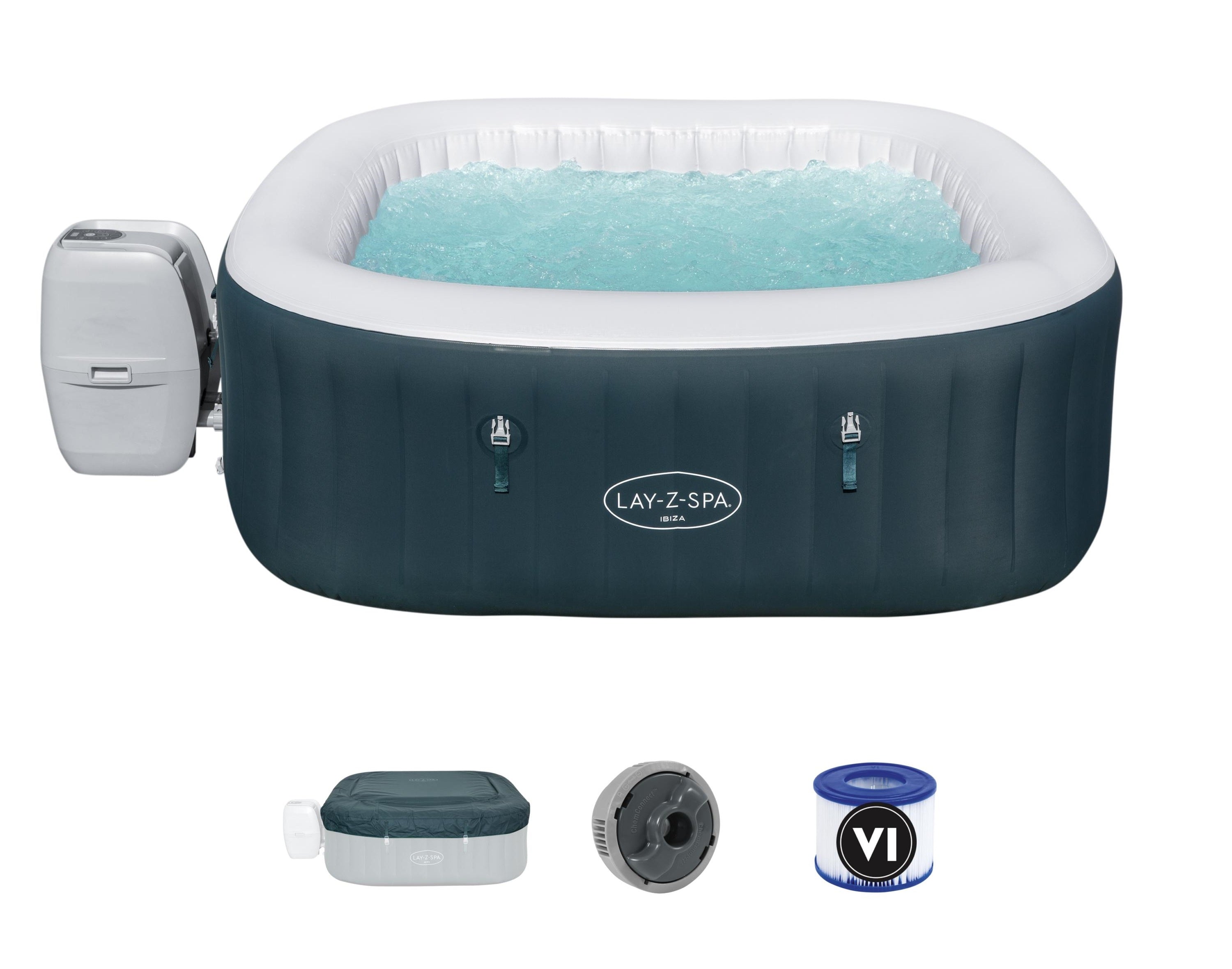 Bestway AirJet Inflatable Spa Ibiza – 180 x 66 cm