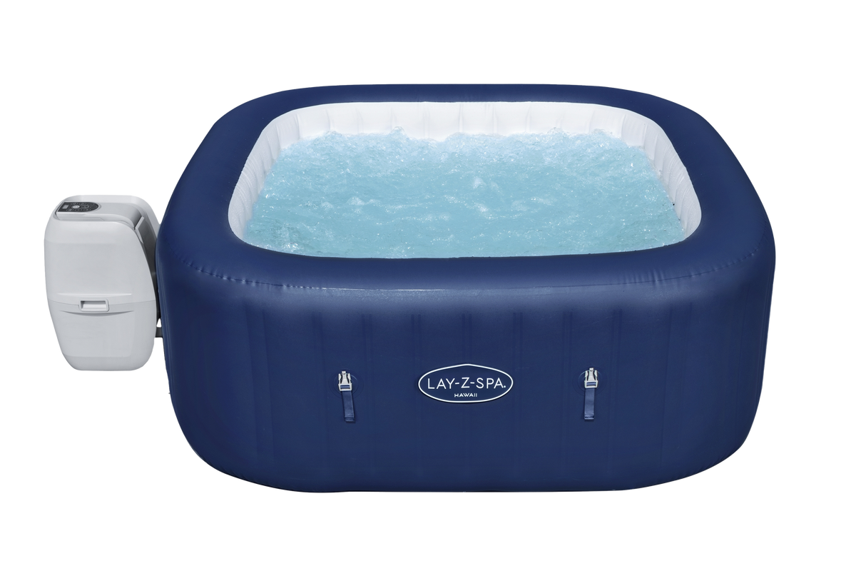 Bestway AirJet Inflatable Spa Hawaii Square – 180 x 180 x 71 cm