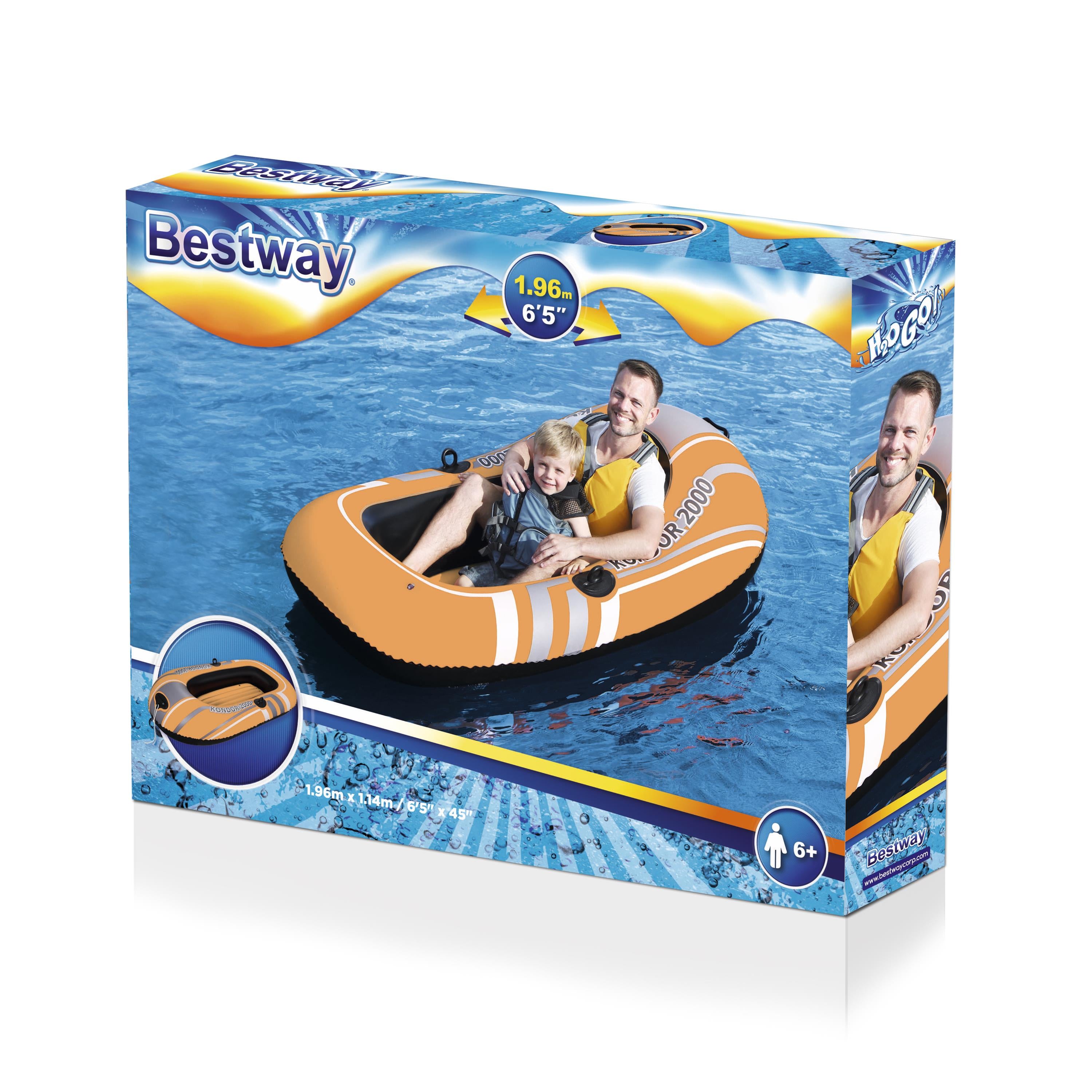Bestway Boat Kondor 2000 Way 196x114cm