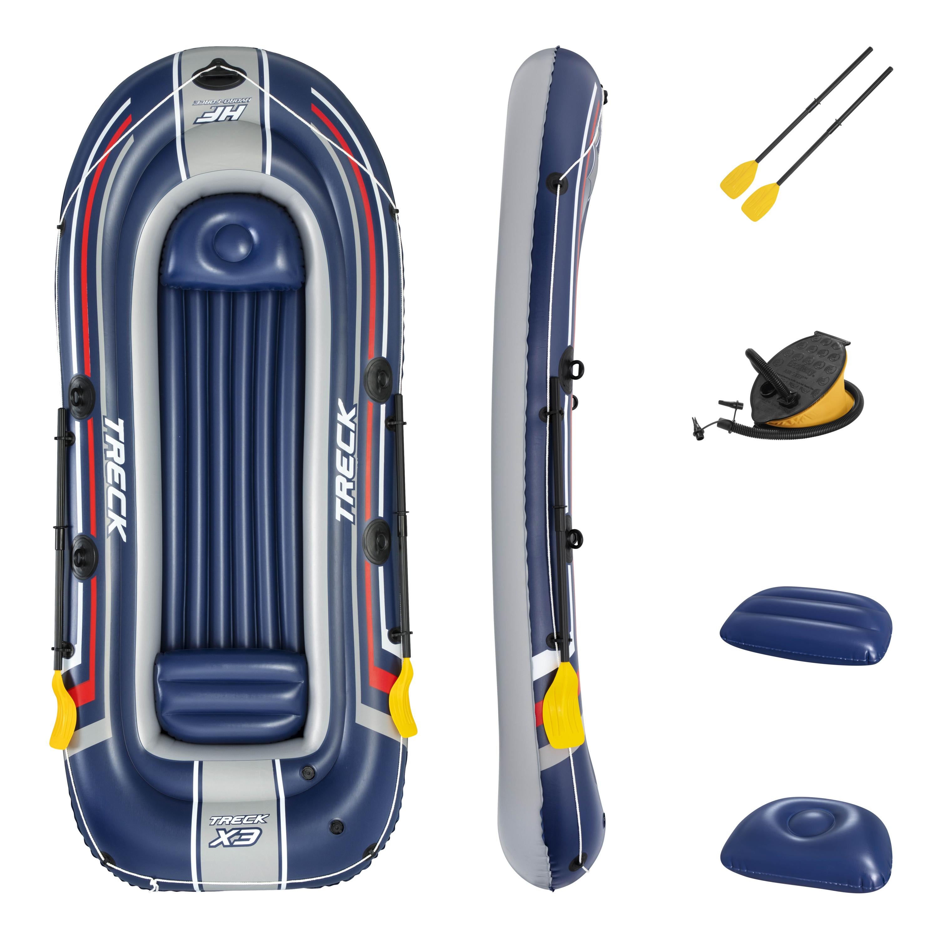 Bestway Hydro-Force Treck X3 Inflatable Raft Set 307 x 126cm