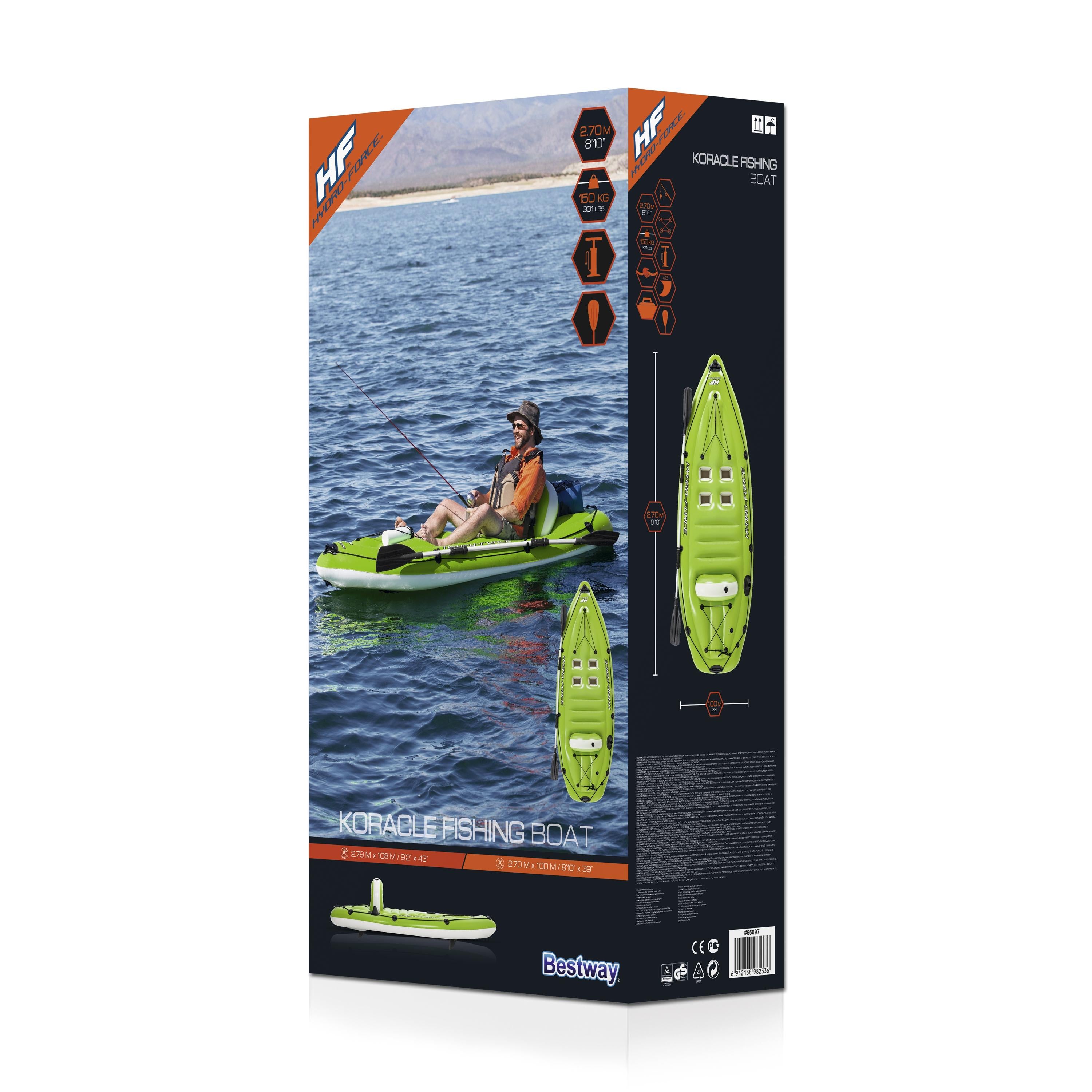 Bestway Hydro-Force Koracle Inflatable Fishing Boat