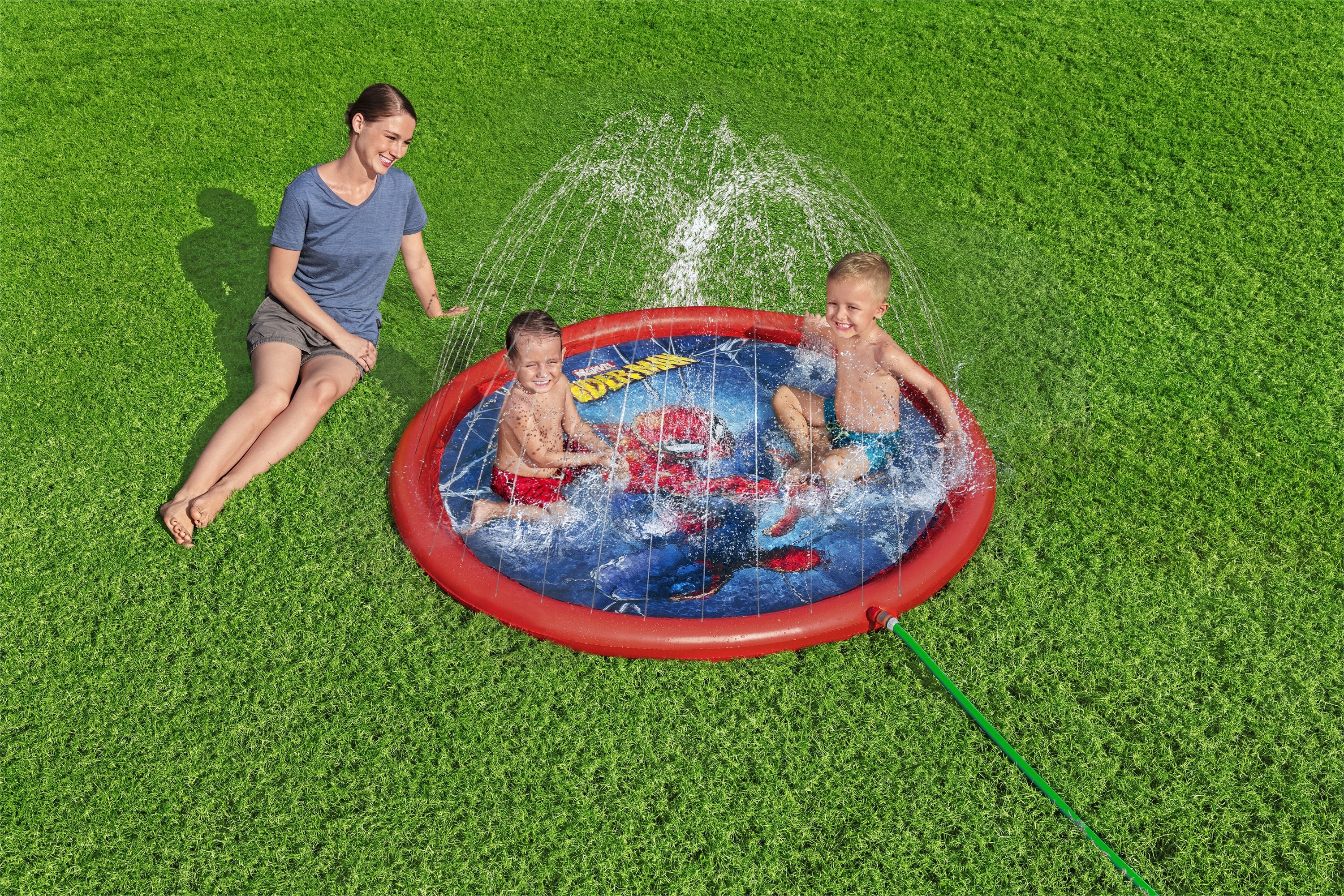 Bestway Splash Pad Spiderman 165cm